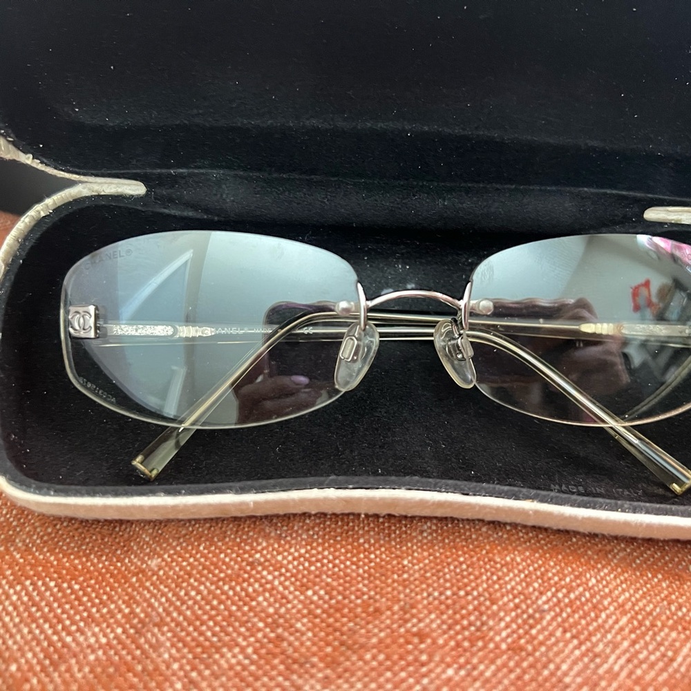 CHANEL Gold Rimless Glasses - Picture 12 of 12